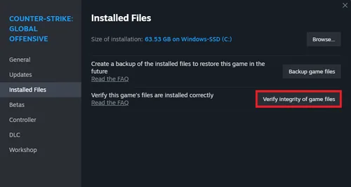 verify game files for cs2