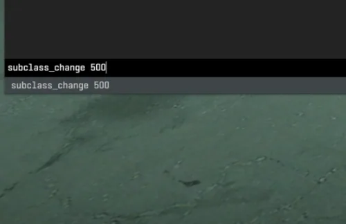 change skin command
