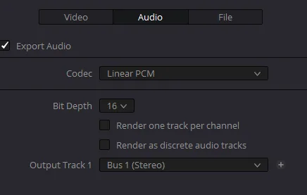 Audio Codec > ACC