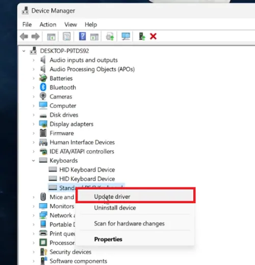update driver