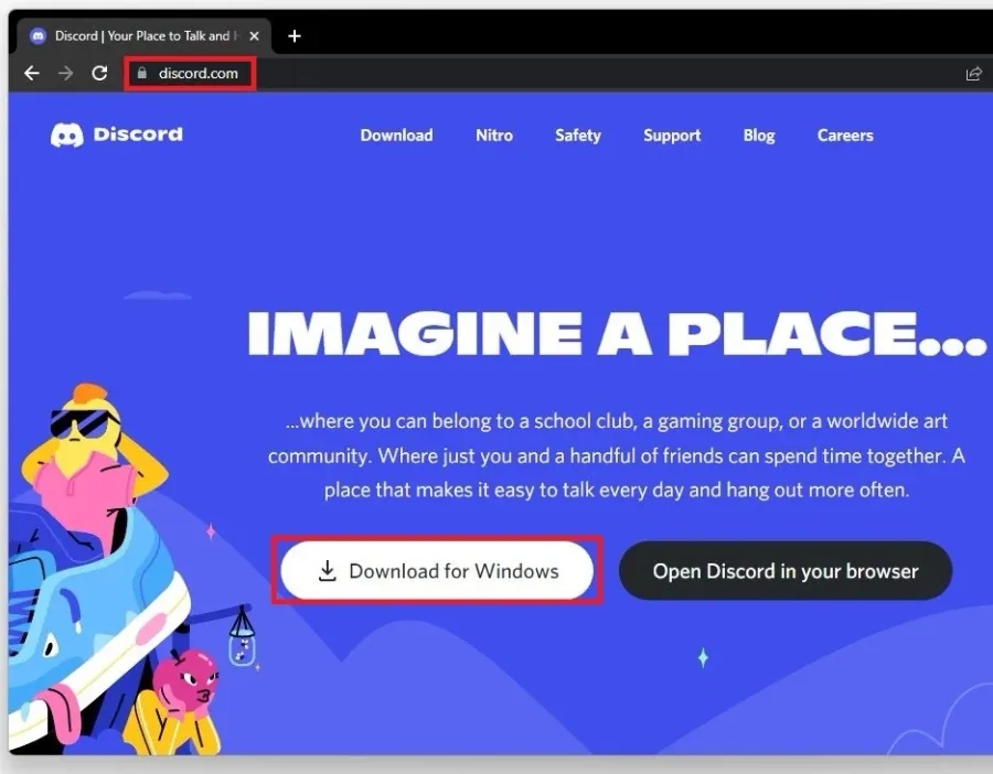 Download Discord installer for Windows