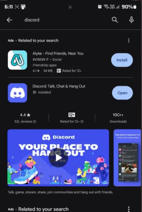 update discord app
