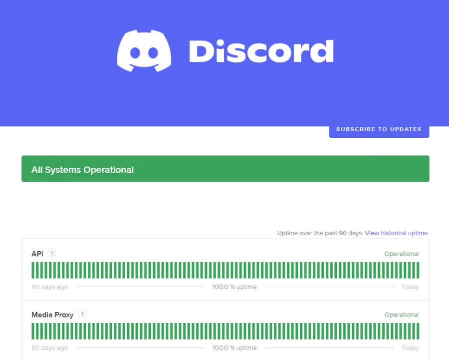 discord server status page