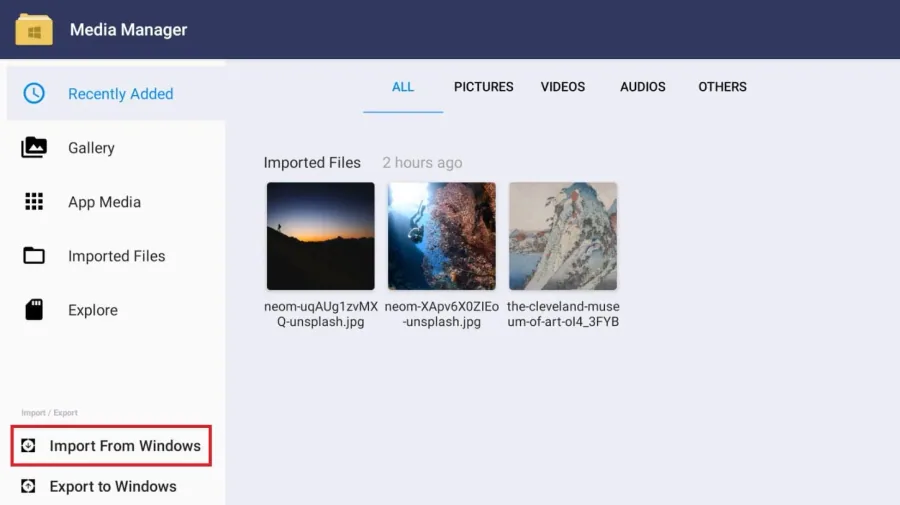 import files to capcut