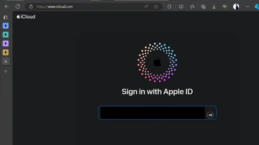 icloud sign in