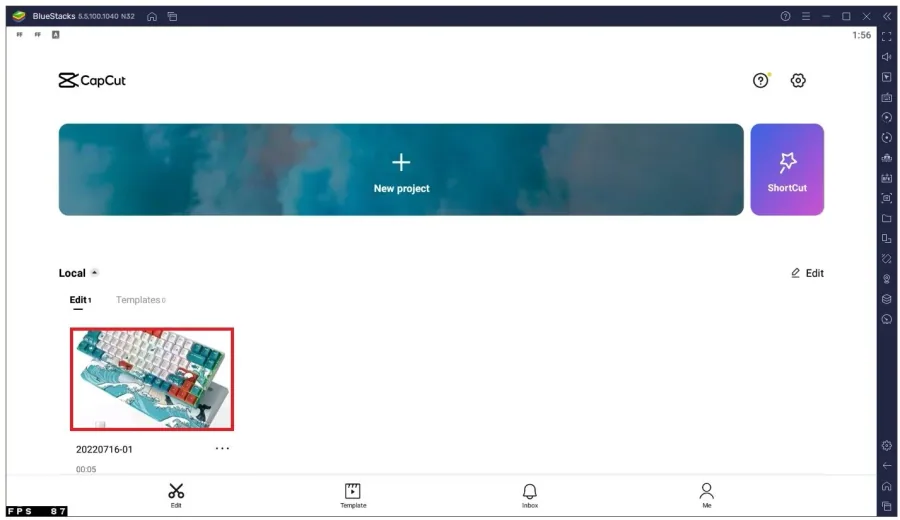 View Projects & Sign In