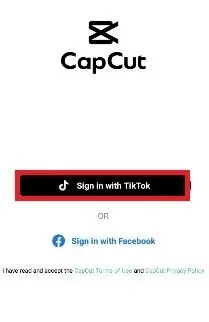 When clicking on “Me”, you have the option to log into your TikTok or Facebook ac…