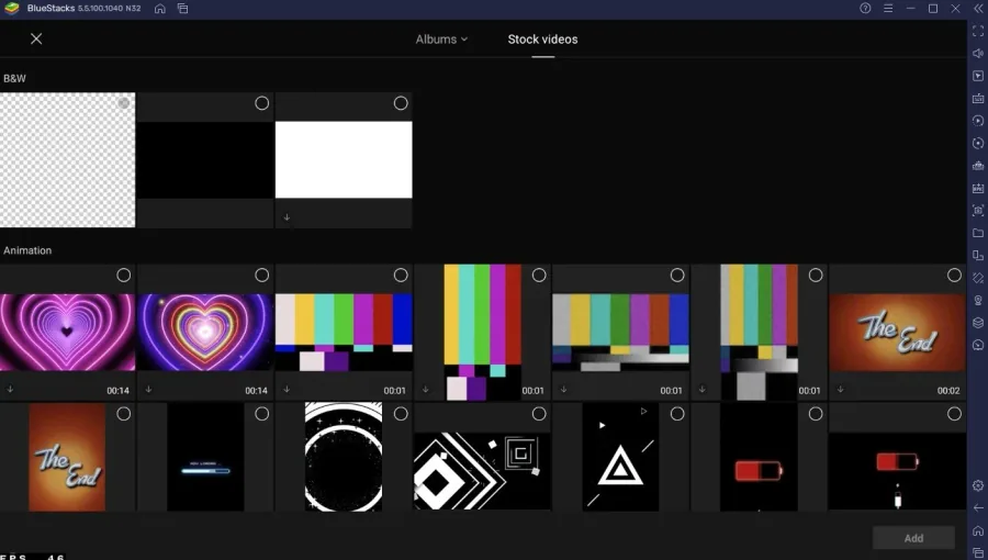 From here, you have the option to import videos or photos which are saved in your…