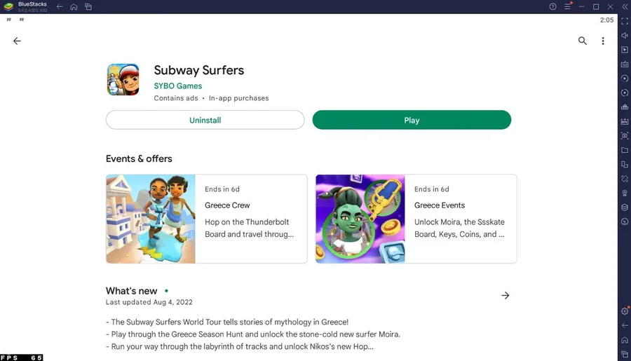 Install Subway Surfers