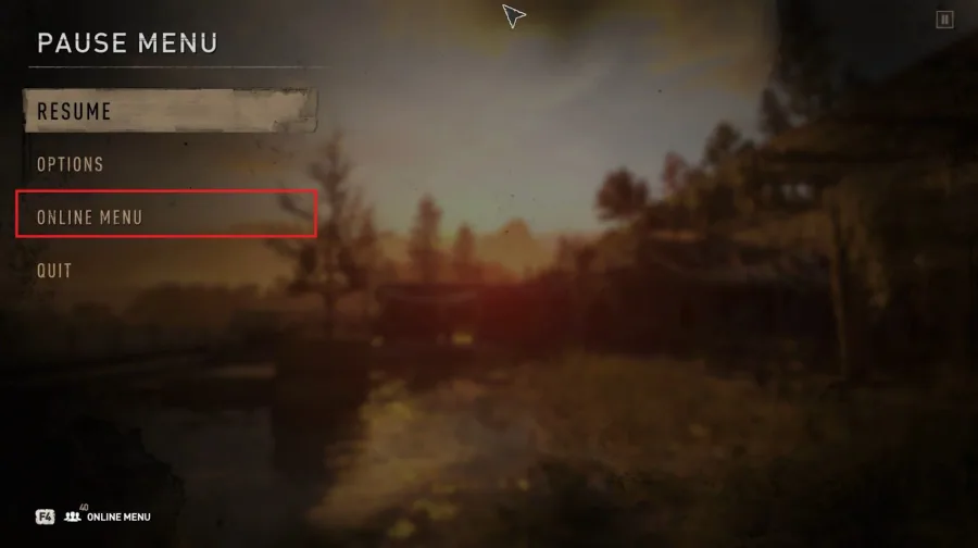Dying Light 2 > Online Menu