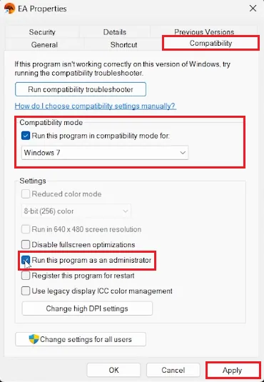 run as administrator