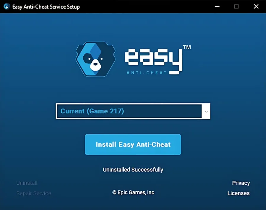 install easy anti-cheat