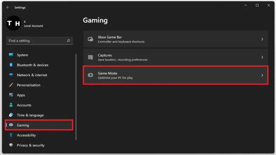 Windows Settings > Gaming > Game Mode