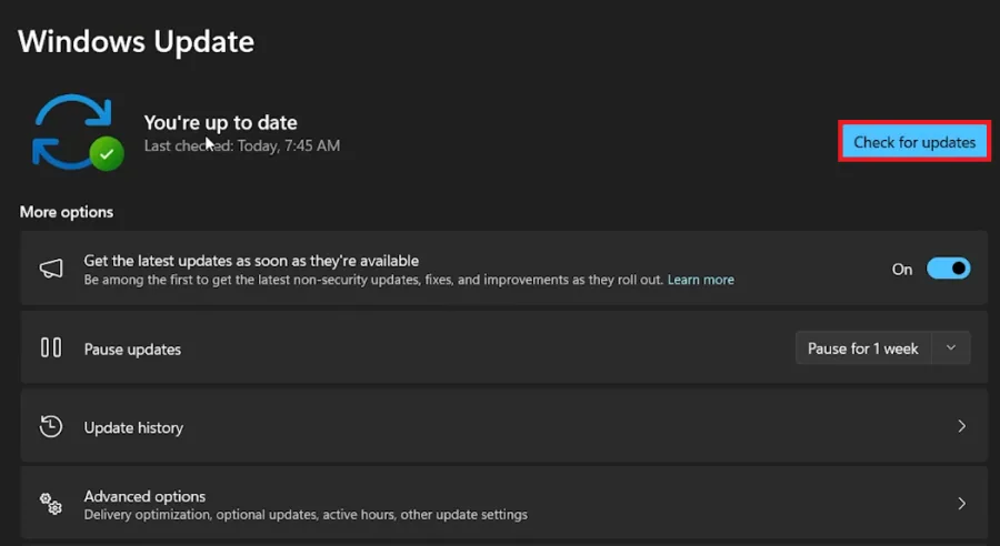 windows update