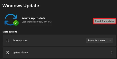 windows update settings