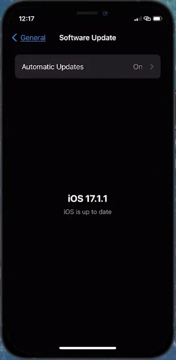 update iphone