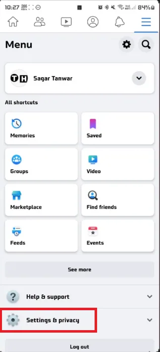 facebook settings and privacy