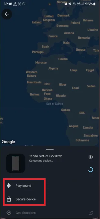 locate your device