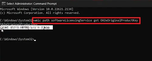 command prompt