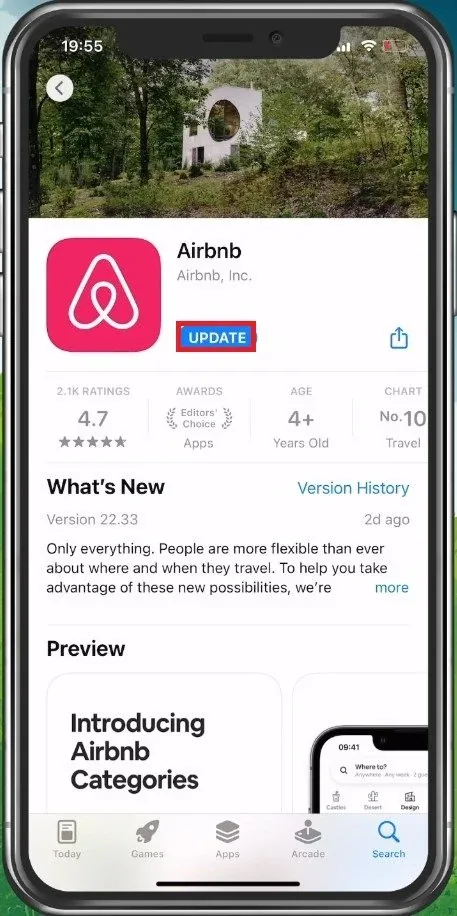 Update Application