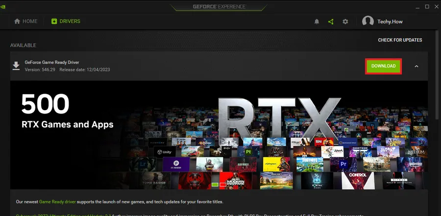 download GPU driver