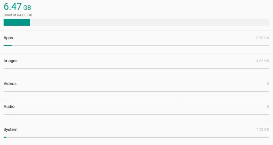 Manage Android Device Storage
