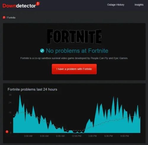 fortnite server status