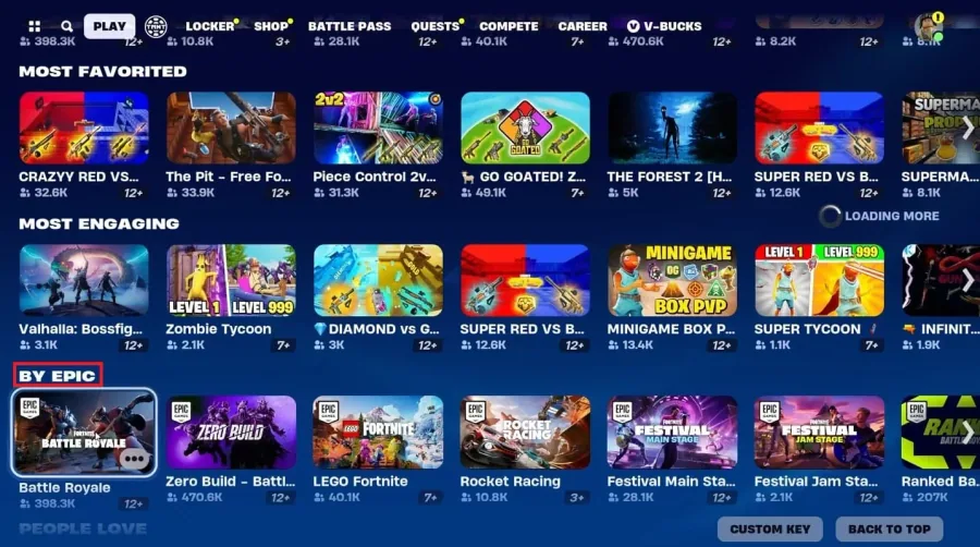 by epic tournaments