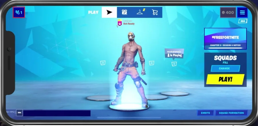 Fortnite > Social Icon