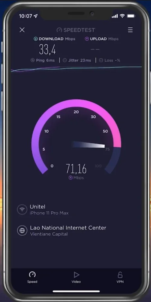 Test your device’s internet connection
