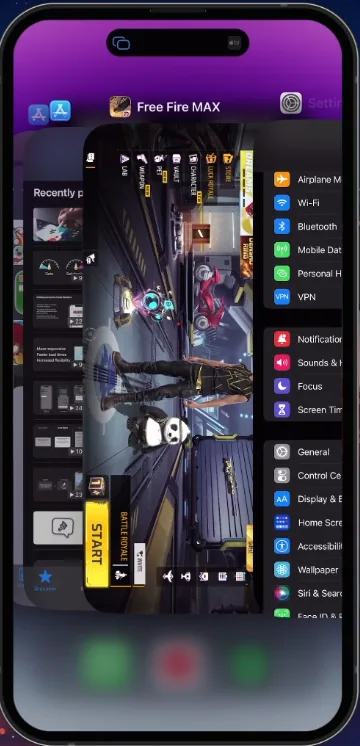 Close All Apps running on your Device