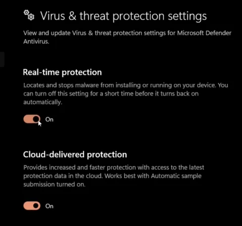 disable firewall