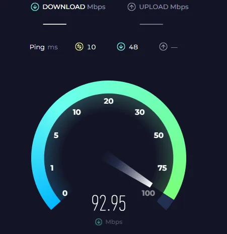 test internet connection