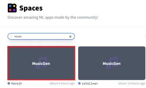 access music gen