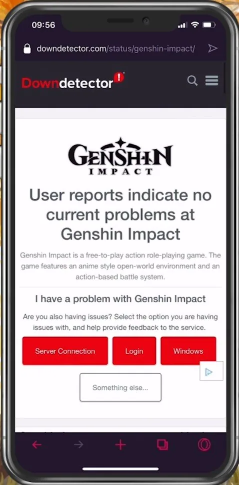 Genshin Impact Server Status