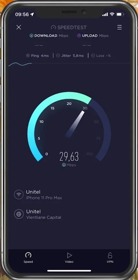 Test your internet connection speed
