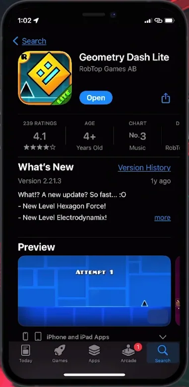 geometry dash lite