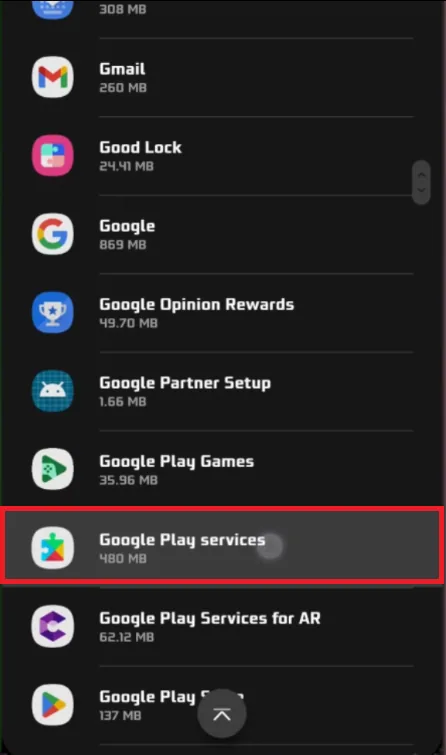 clear play store cache