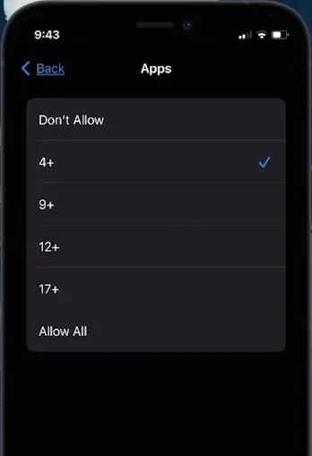 allowed apps