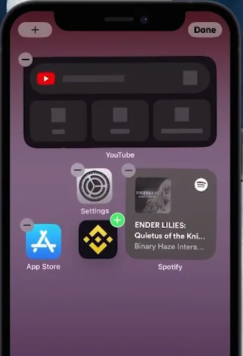 put app on homescreen