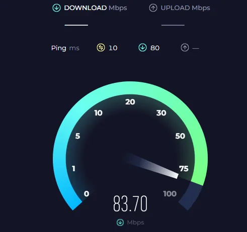 internet connection test