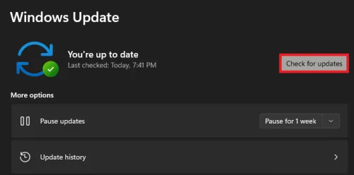 windows update