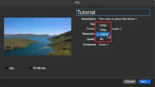 On this window, rename your exported file if you want to