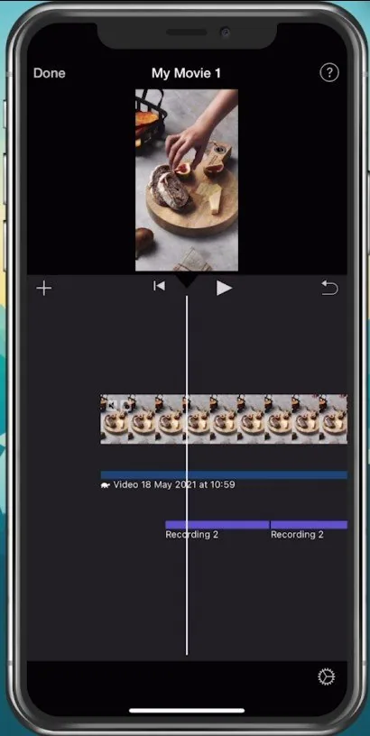 Select the video in your timeline