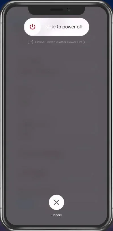 Restart iOS or Android device