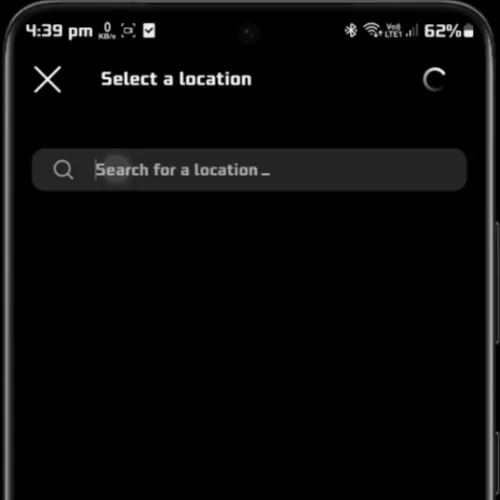 select post location