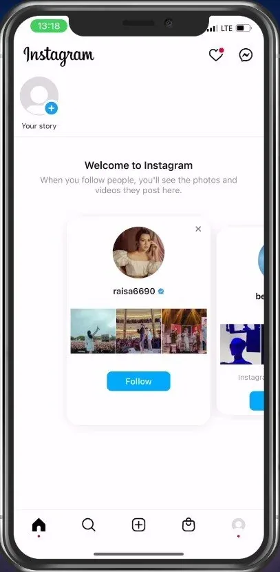 Instagram Messenger Icon Missing