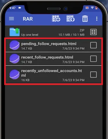 view pending follow requests