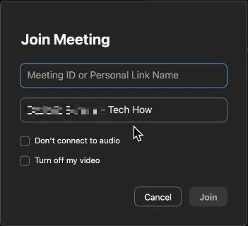 Join a Zoom meeting