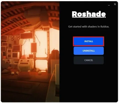 Install Roshade